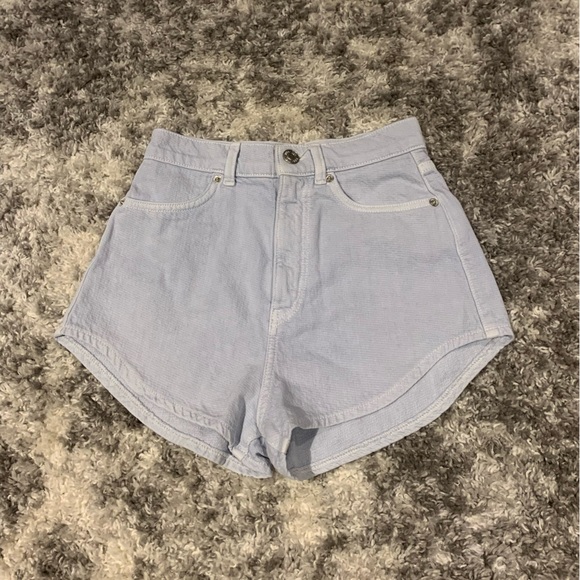 Zara High Wasted Jean Shorts - Picture 1 of 3